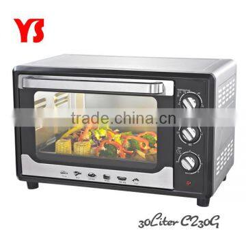 30L best selling convection toaster oven with inside lamp