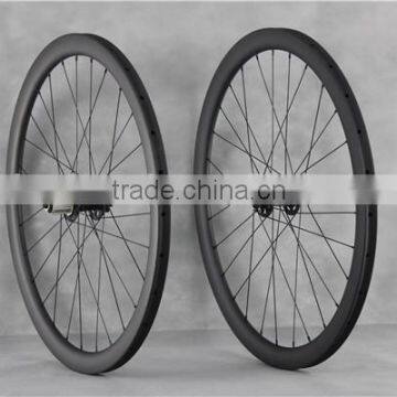 UD-matt cabron bike wheels disc carbon wheels carbon bike parts China W40T