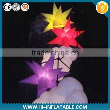 2015 Stage Decoration Inflatable Star for Christmas Party ,Light Inflatable Hanging Stars photo-4