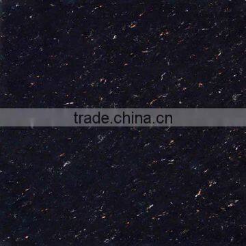 600*600mm good sale in stock Black color Polished Crystal Tile