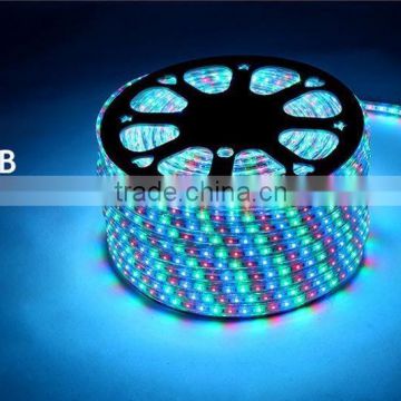 New! High Volt High bright Black PCB Waterproof 5050 SMD 300LED RGB Strip Light Lamp ac110v ac220v