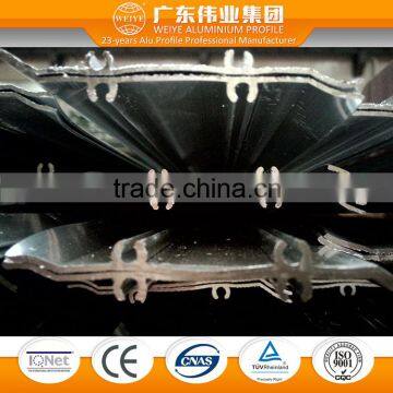 Aluminium profile accrssories louver shutter profile for rolling shutter