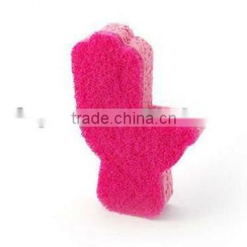 Variety of shapes sponge scouring pad