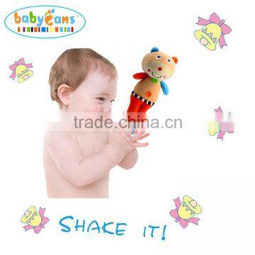 Babyfans hot sell stuffed baby rattle toys china wholesale funny baby toys