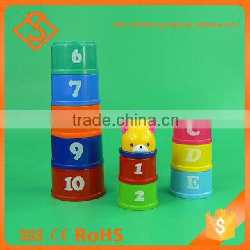 Smart plastic building blocks intelligence kids toys educational