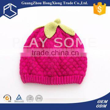 Retail comfortable newborn knitted baby beanie hats