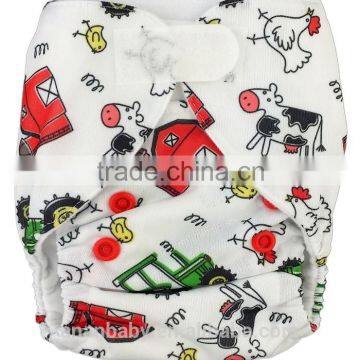 Soft Breathable New Born Cloth Diapers Baby Nappies photo-4