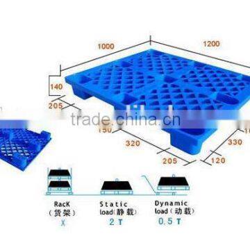 Stackable sizes heavy duty plastic pallet for sale