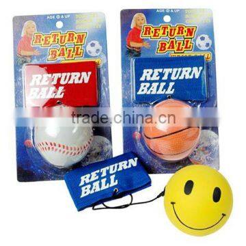 rubber foam wrist ball