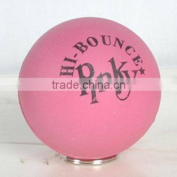 2014 hard bouncy rubber pinky ball