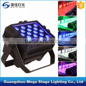 4in1 10w rgbw ip65 waterproof 18led wall washer for architecture