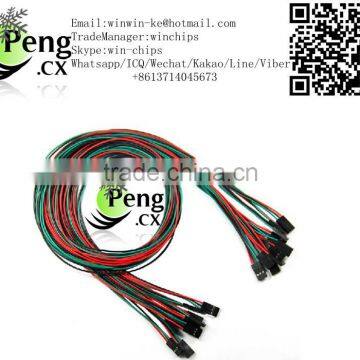 Hot selling ardui 70cm 3pin Female to Female wires