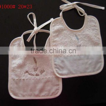 100%cotton terry baby bibs