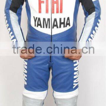 Yamaha FIAT Motorcycle Leather Suit Racing Leather Suit