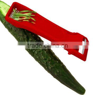 S/S 18.6*6.5*2 Useful Kitchen Tools Double Peeler/multifunctional Vegetable Slicer/fruit&vegetable Peeler Grater photo-2