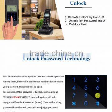 2.4GHz Digital Wireless Intercom System For Home Audio Doorbell photo-6