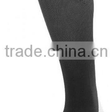 Mens knee high sportswear black running socks, compression socks running, running compression socks