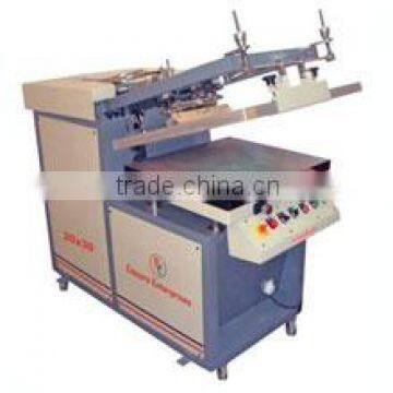 Semi Auto Flat Screen Printing Machine