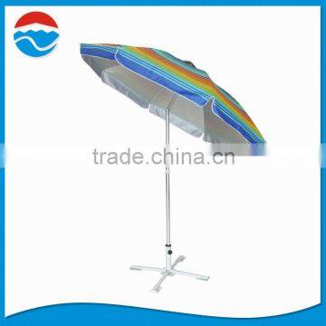 220CM*8K new design stripe color umbrella outdoor high quality