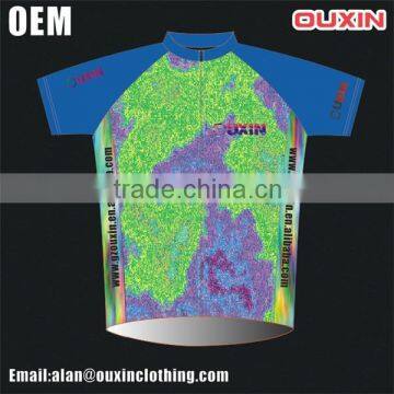 OEM China factory sublimaite lambda cycling jersey