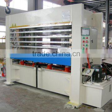 120 ton hydraulic hot press machine for doors by Oil heating for furniture