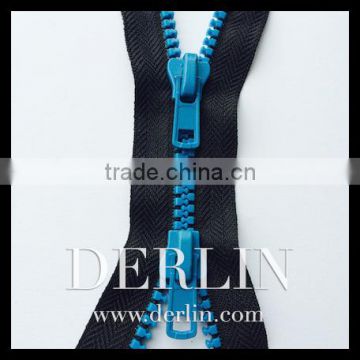 Blue 2016 Design Contrast Colour Special Tape Two-Way 5# Vislon Zipper