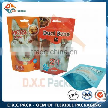 Manufacturer Pet Food Zip Lock Aluminum Foil Bag With Print Logo