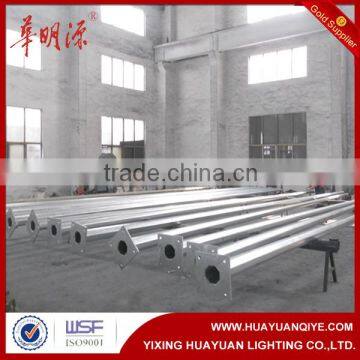 galvanized steel used street light poles