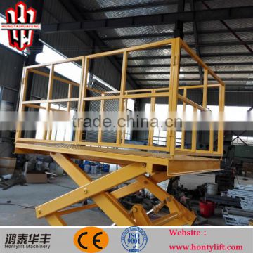 stationary 2m lifting height small hydraulic scissor lift