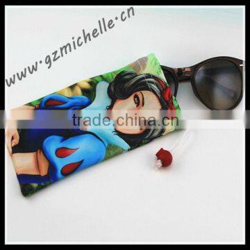 MIC4031 100% microfiber digital printing pouch for eyeglass phone