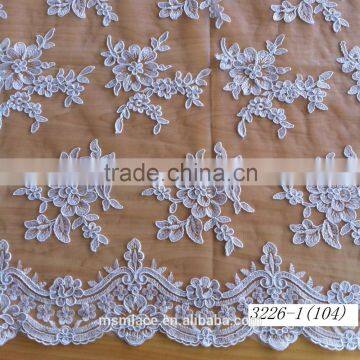 HOT ! 2015 NEW design wedding dress lace fabric