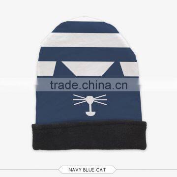 2015 new arrival 3D printing cover winter knitting wool beanie hats factory directly selling dropshipping