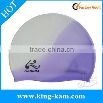 Fashion Silicone large swimming cap