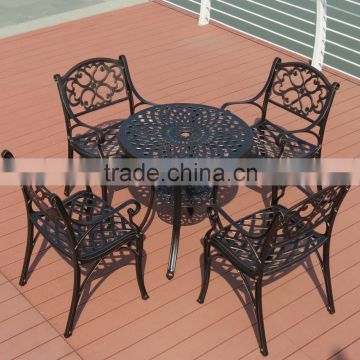 Modern Royal Waterproof Cast Aluminum Outdoor Garden Furniture