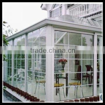 High Quality Aluminium tempered glass Sunroom