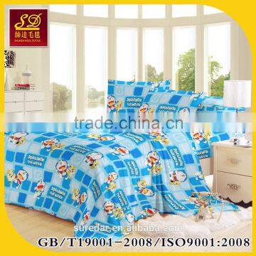 2015 polyester fabric super soft solid flannel blanket factory