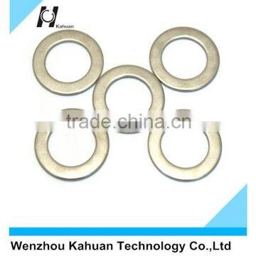 Dress washer steel flat washers blackened or zinc plated