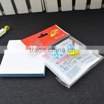 eco friendly clear Adhesive OPP Header Bags with air hole