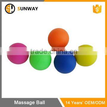 Custom Factory Made Silicone Peanut Massage Ball