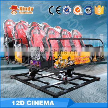 Low Investment Business High Resolution 9D Cinema Simulator Game Machine photo-3