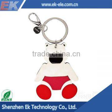 Wholesale products cute cartoon metal keychain for promotion