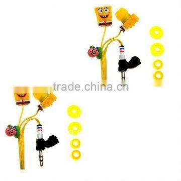 hot new products for 2015 Promotion cute Cartoon MP3 Earphone for xiaomi