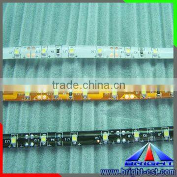 Black PCB Led Strip Light 3528 Led Strip Yellow Color Led Light Rope photo-2