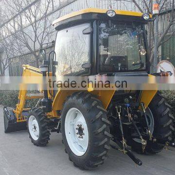 65HP QLN654 Tractor With Front End Loader and Backhoe, Tractor Backhoe Loader Quality Choice photo-4