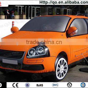 Customized advertising inflatable car model for sale