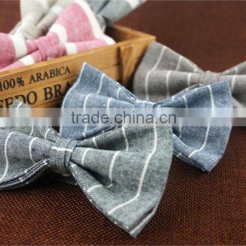 Bow Tie For Men,Wedding Decorative Bow Tie,handmade,striped bow tie with cotton