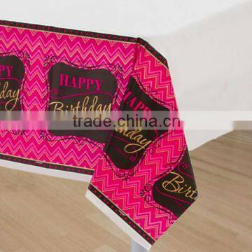 Cheap Wholesale Custom Full Colour Print 110Gsm Table Cloth