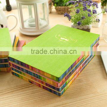 Hottest Sale Softcover Thermo pu Color Edge Notebook photo-3