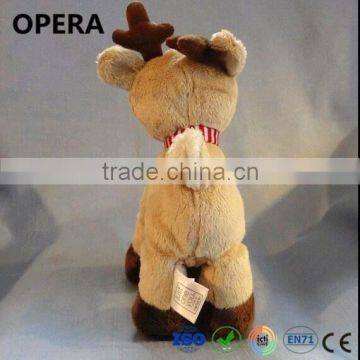 Funny Soft Elk Reindeer Best Toys for 2016 Christmas Gift