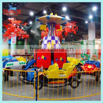 Roundabout amusement ride rotating car playground rides